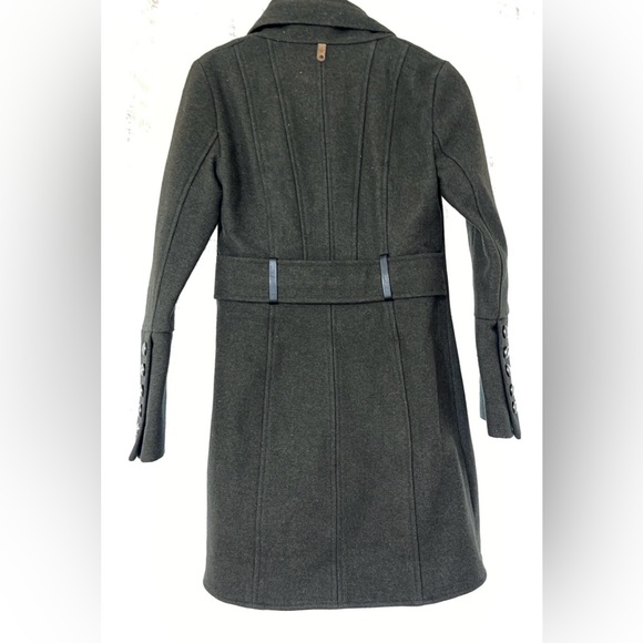 Mackage Wool Double Breasted Military Coat - Picture 4 of 7